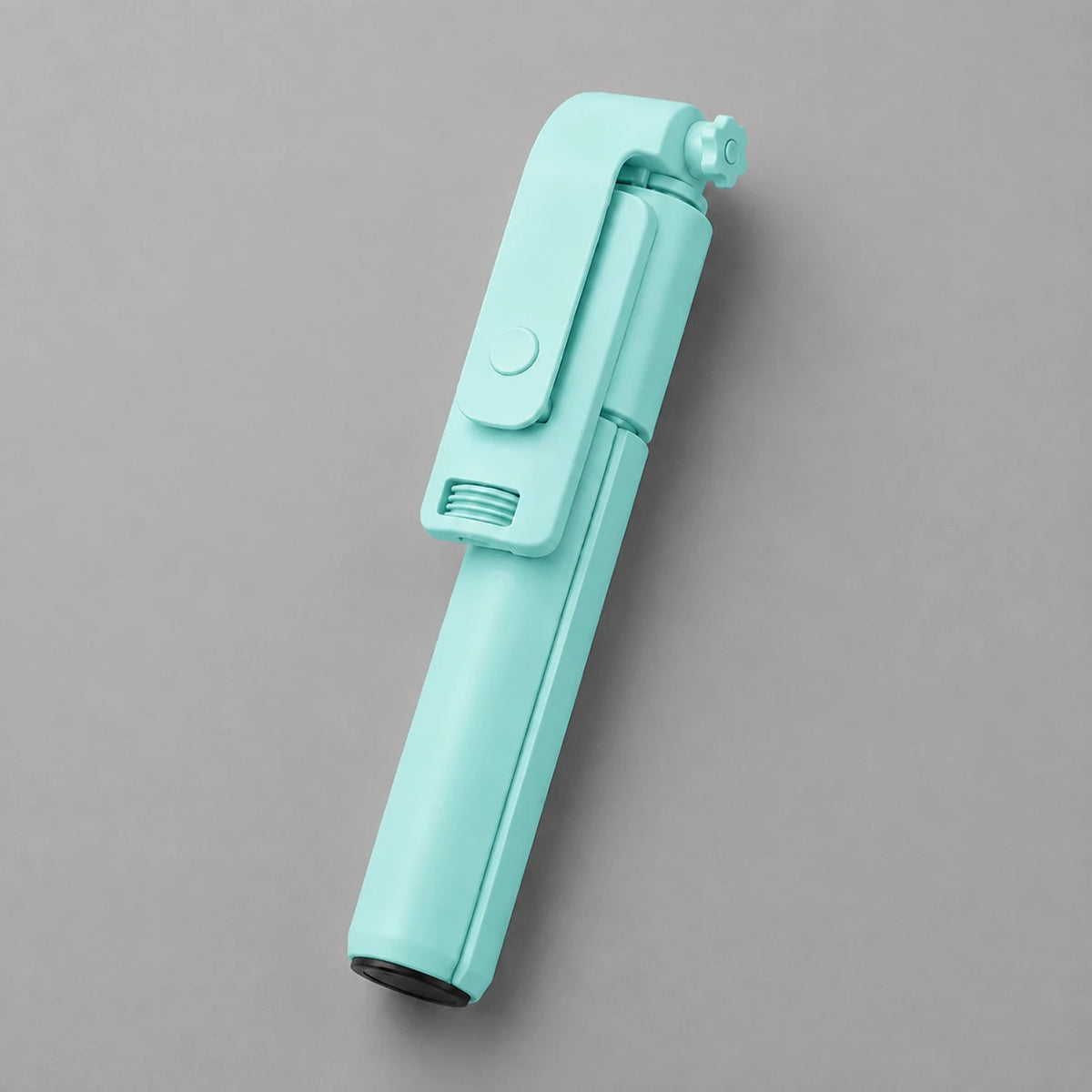 Mini Trépied Téléphone 70 CM Turquoise | iPhone & Android | Perche Selfie & Télécommande Bluetooth