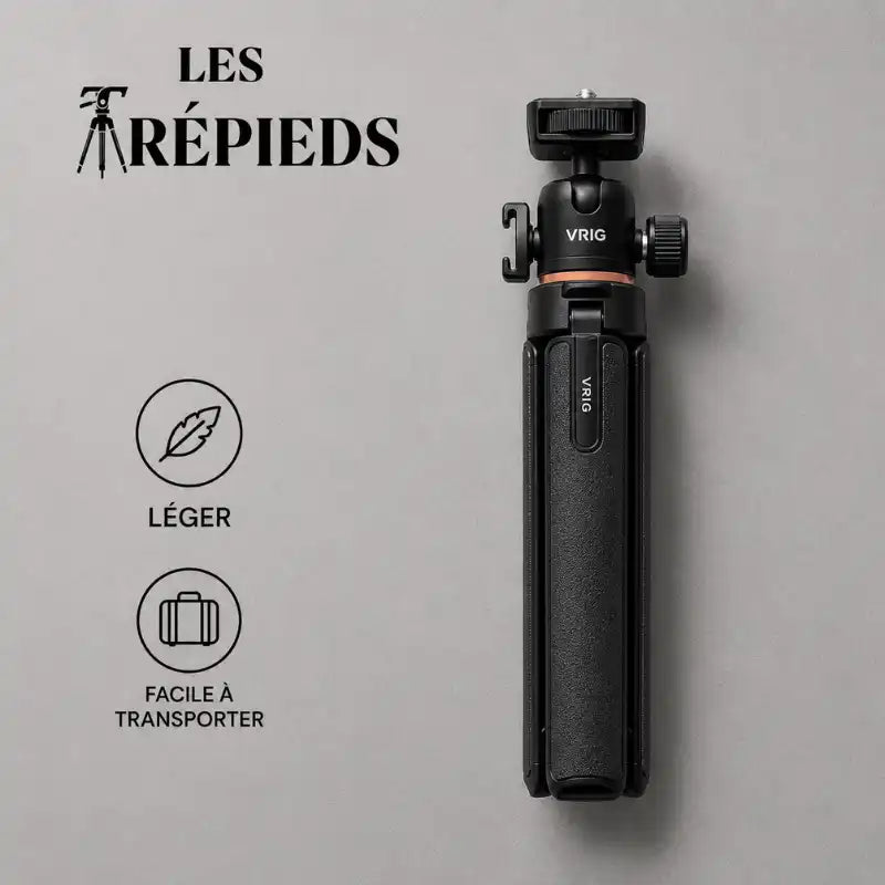 Mini trepied appareil photo 55 CM - Extensible