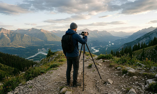 Longue-vue montée sur un trépied robuste pour l'observation à distance