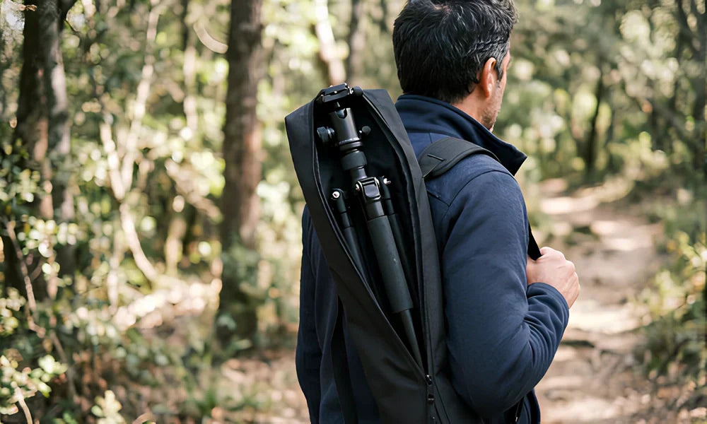 Trépied léger et compact idéal pour voyager et photographier en déplacement