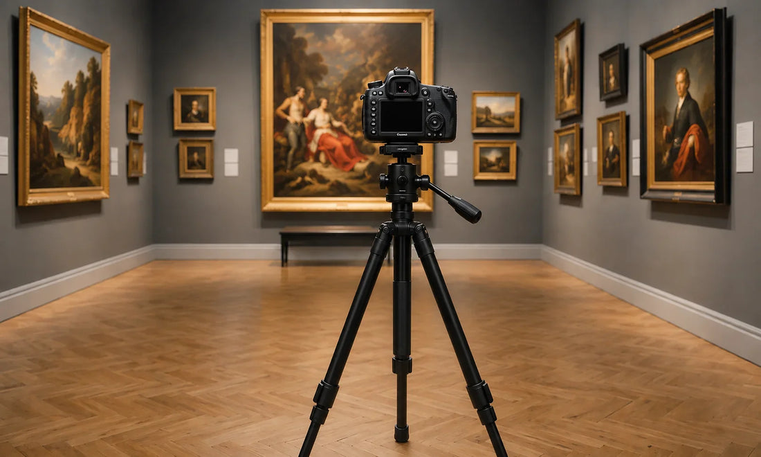 Quel trépied pour photographier une œuvre ?