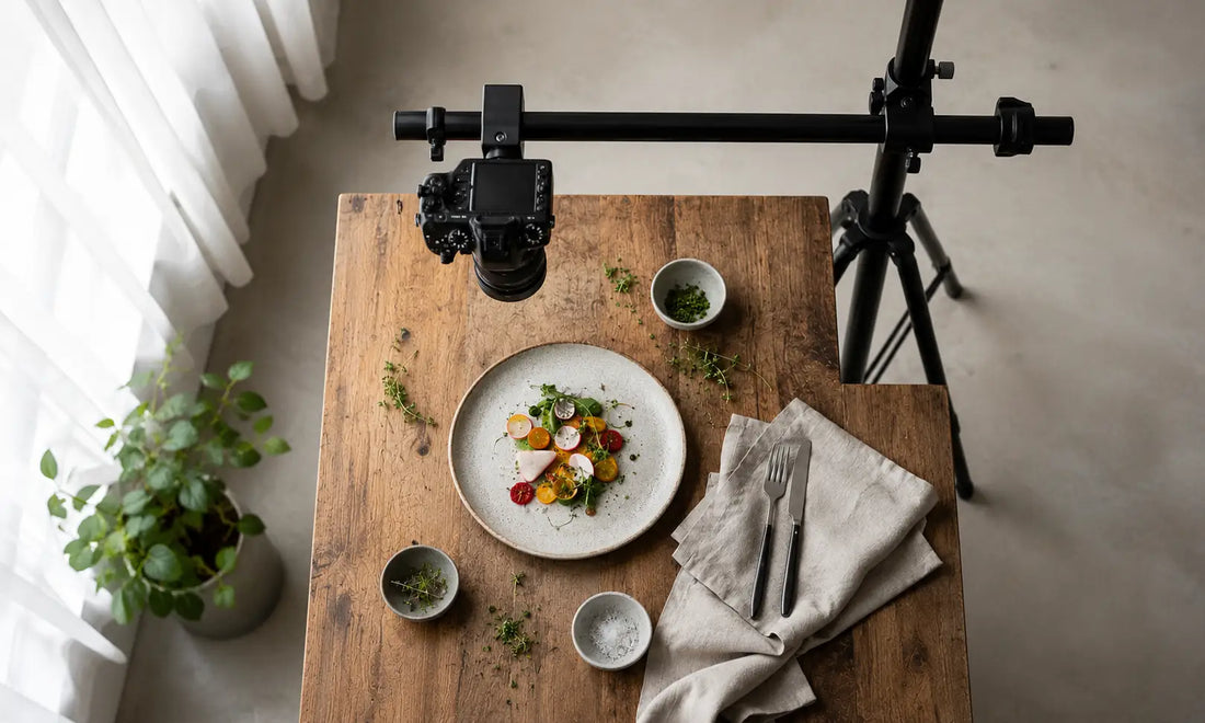 Trépied pour photographier des plats : que choisir ?