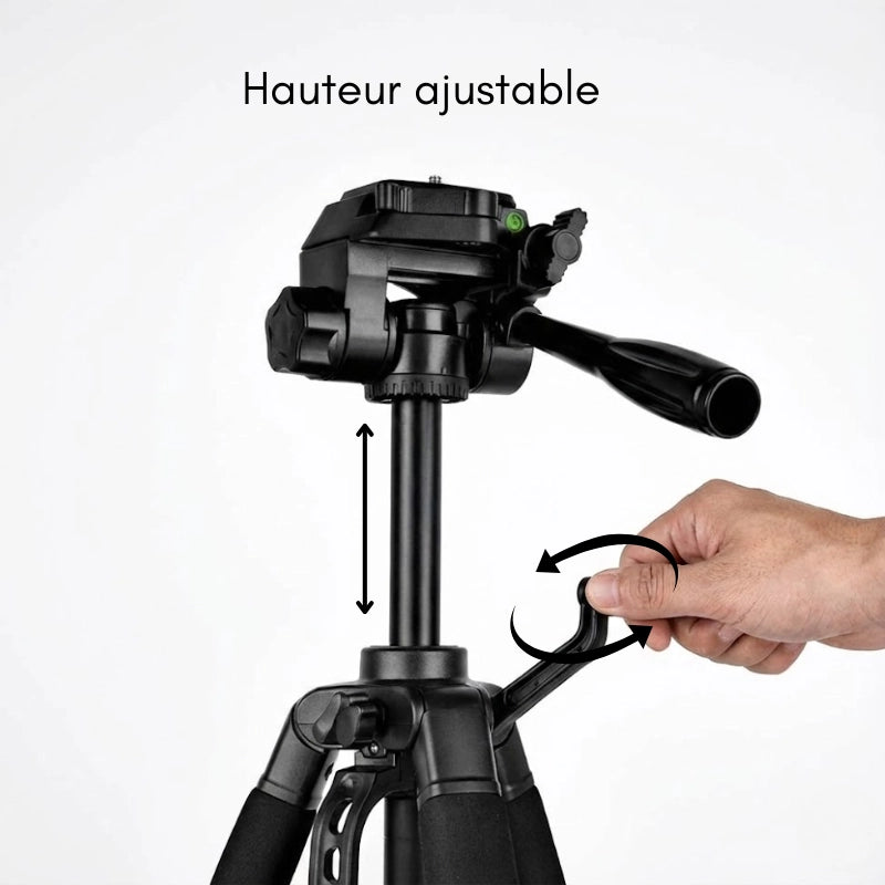 Détail sur le trépied appareil photo 178 CM grips en mousse