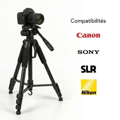 Compatibilités des appareils photo sur le trépied 178 CM grips en mousse