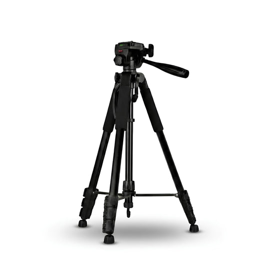 Trépied appareil photo 178 CM grips en mousse sur fond blanc