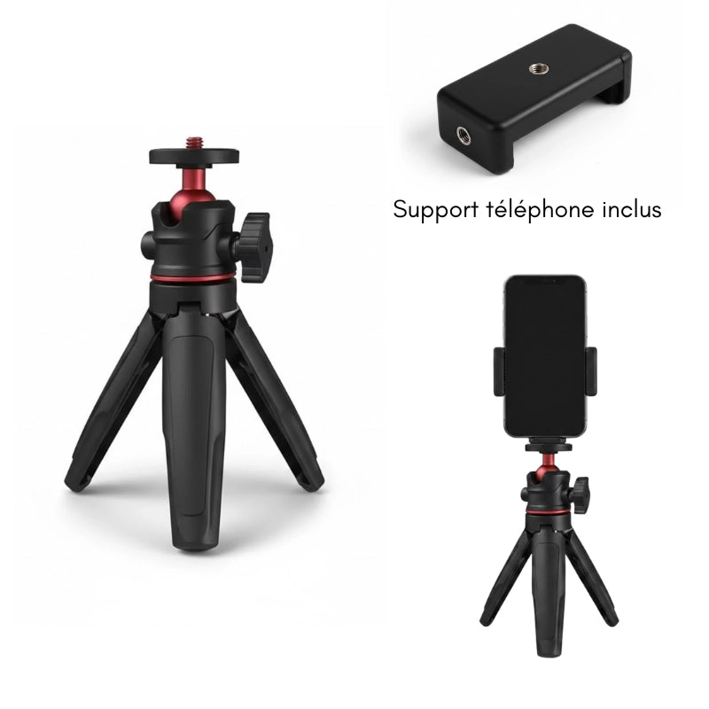 Information sur le trépied bureau extensible