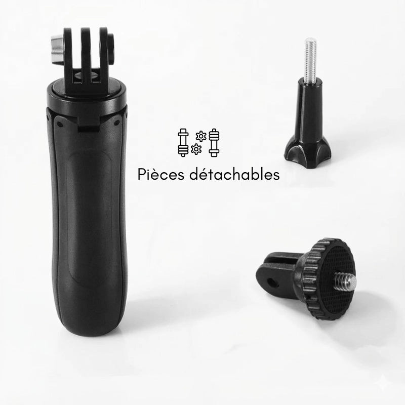 Détails du trépied GoPro noir