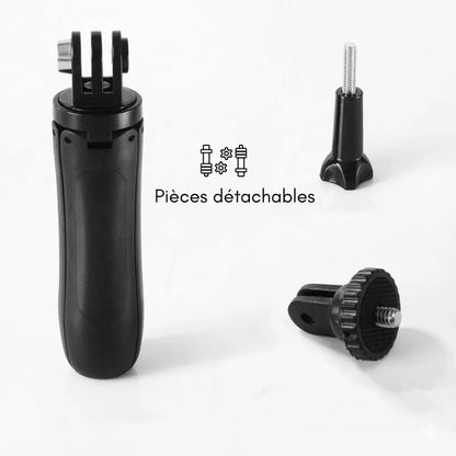 Détails du trépied GoPro noir