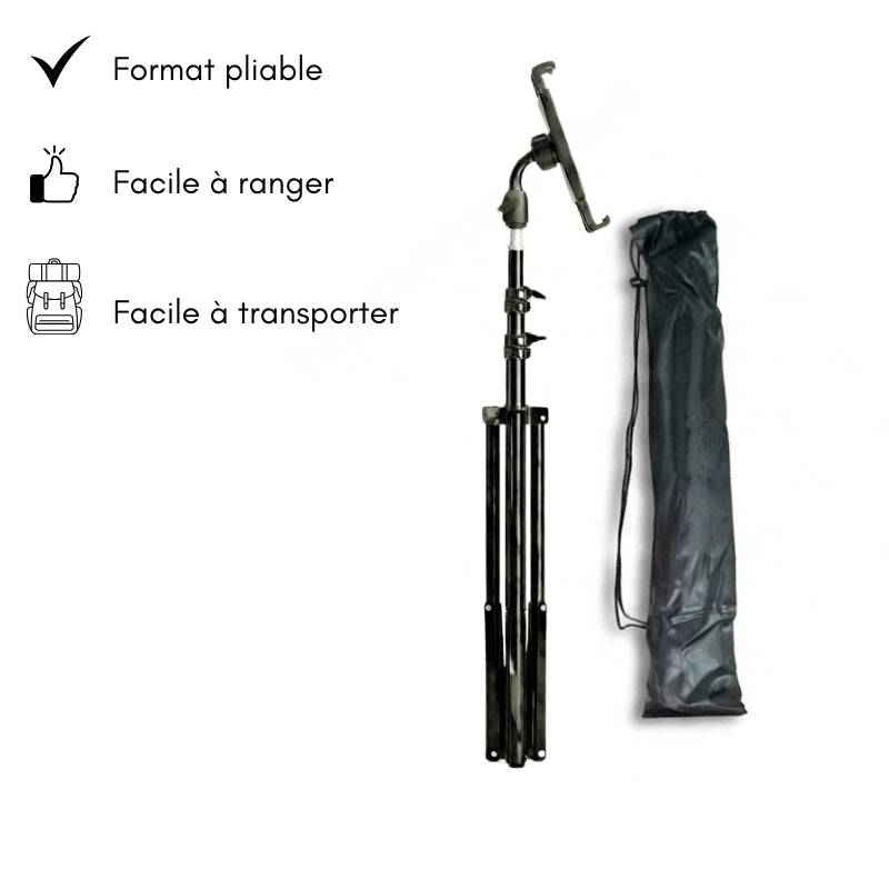 Avantages du trépied iPad 160 CM noir