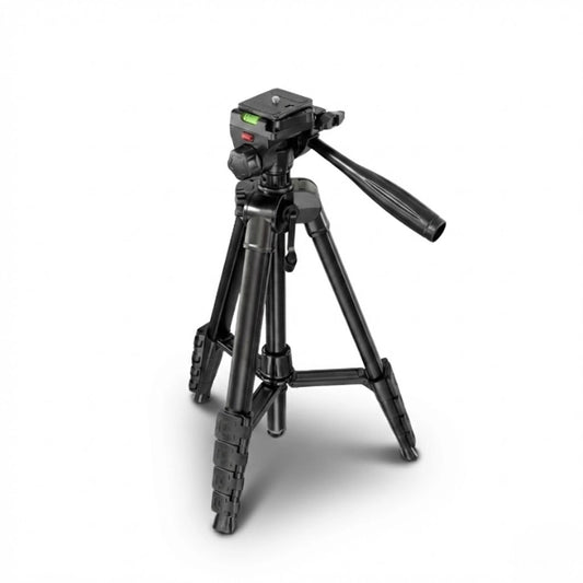 Trépied jumelles 185 CM noir sur fond blanc