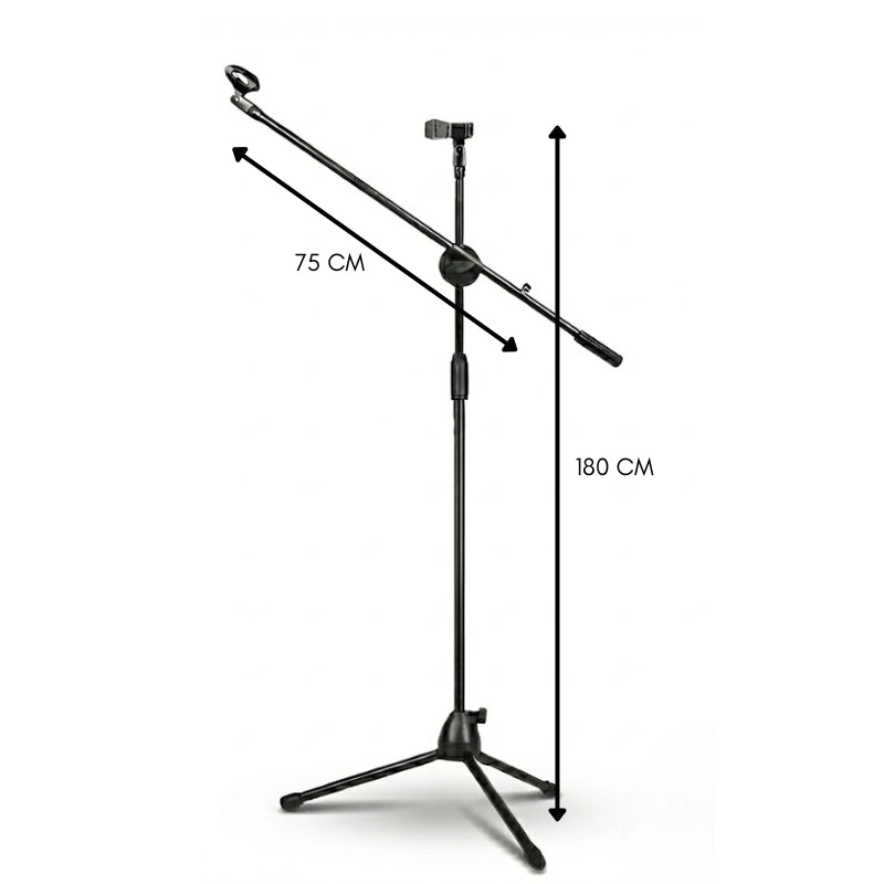 Dimensions du trépied micro pliable