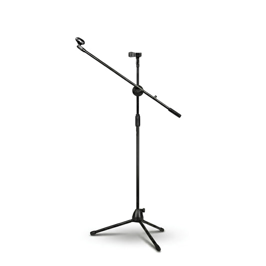 Trépied micro pliable sur fond blanc