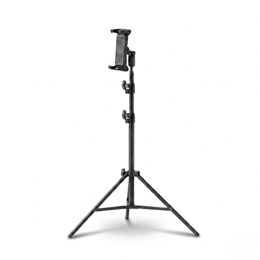 Trépied tablette 160 CM noir sur fond blanc