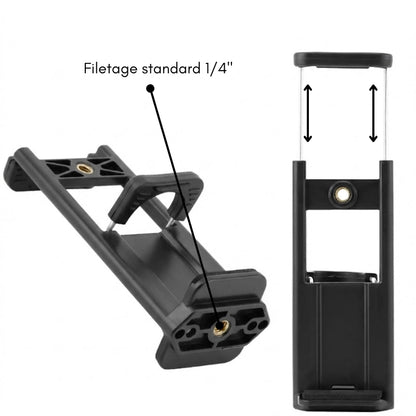 Information sur le support du trépied tablette 200 CM noir