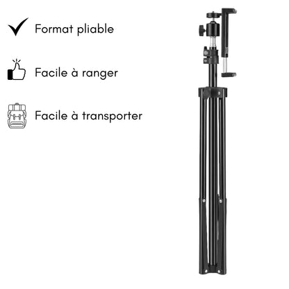 Avantages du trépied tablette 200 CM noir