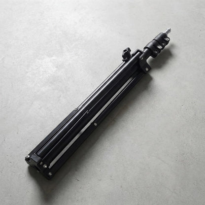 Trépied téléphone 160 CM noir plié et poser au sol