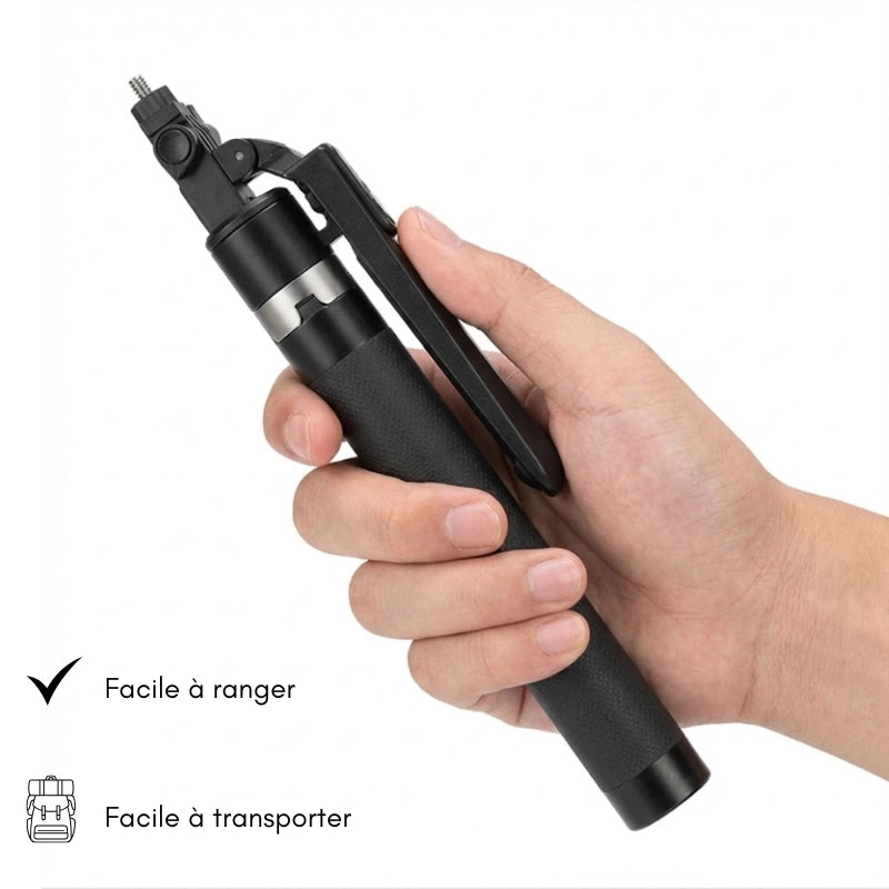 Avantages du trépied téléphone 170 CM noir