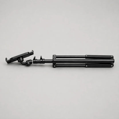 Trépied Tablette 160 CM Noir | iPad & Samsung Galaxy | Sac de Rangement & Support inclus