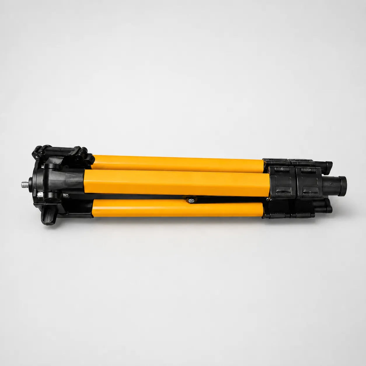 Trépied Laser 120 CM Jaune Aluminium | Niveau Laser & Croix | Sac de Rangement inclus