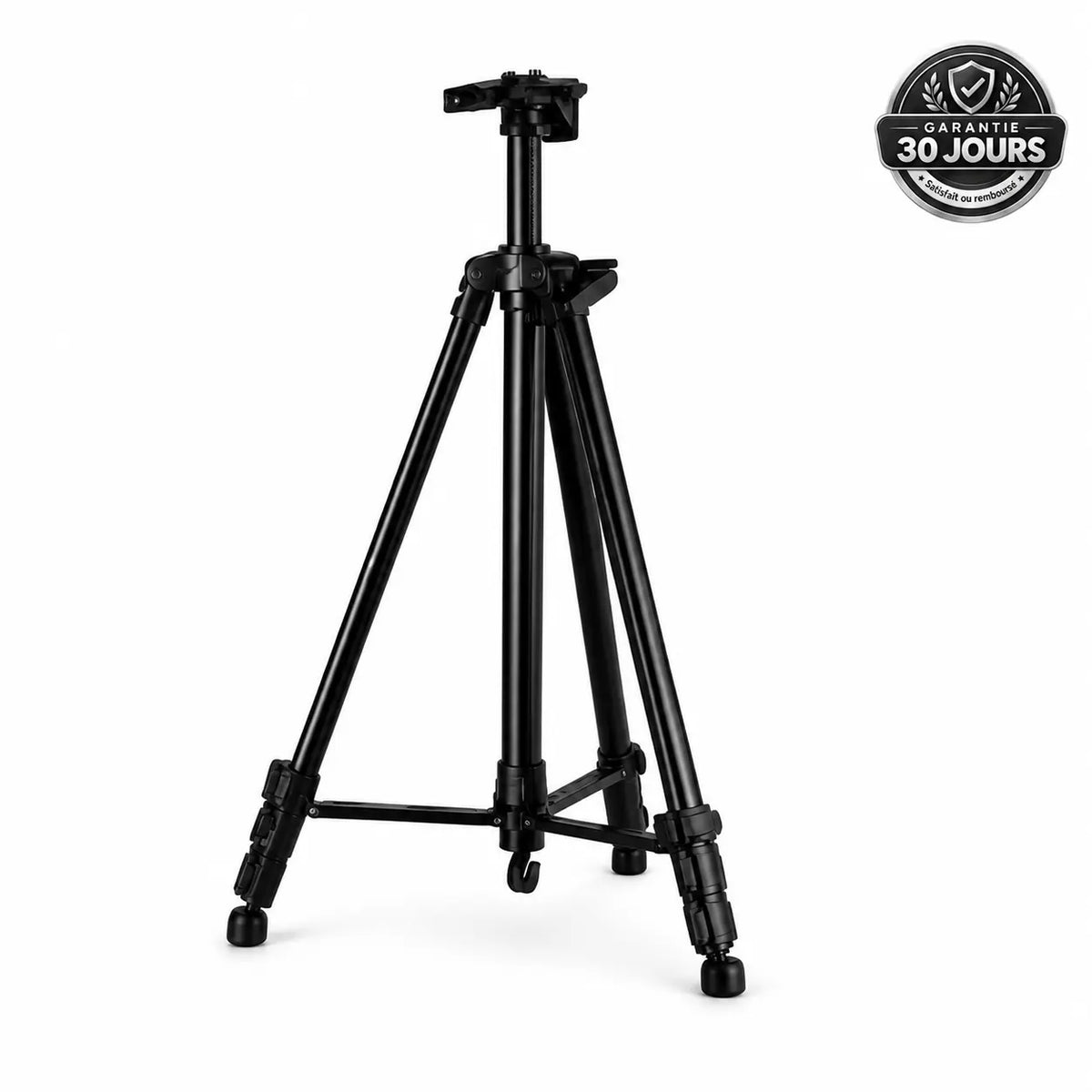 Trépied Tableau 155 CM Noir Aluminium | Réglable & Stable | Sac de Transport inclus