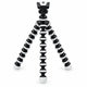 Trépied Flexible 24,5 CM Noir & Blanc | Reflex & Hybride | Vis 1/4 et 3/8 Pouce, Charge 3 KG