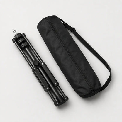 Trépied Lumière 190 CM Motifs Gris | Ring Light & Softbox | Sac de Transport inclus
