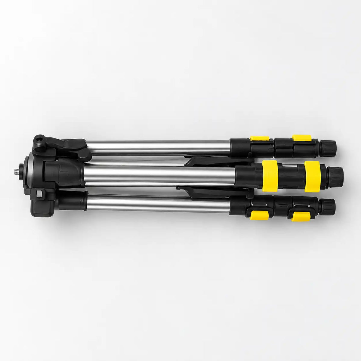 Trépied Laser 120 CM Inox | Niveau à Bulle & Filetage 5/8" | Manivelle & Sac inclus