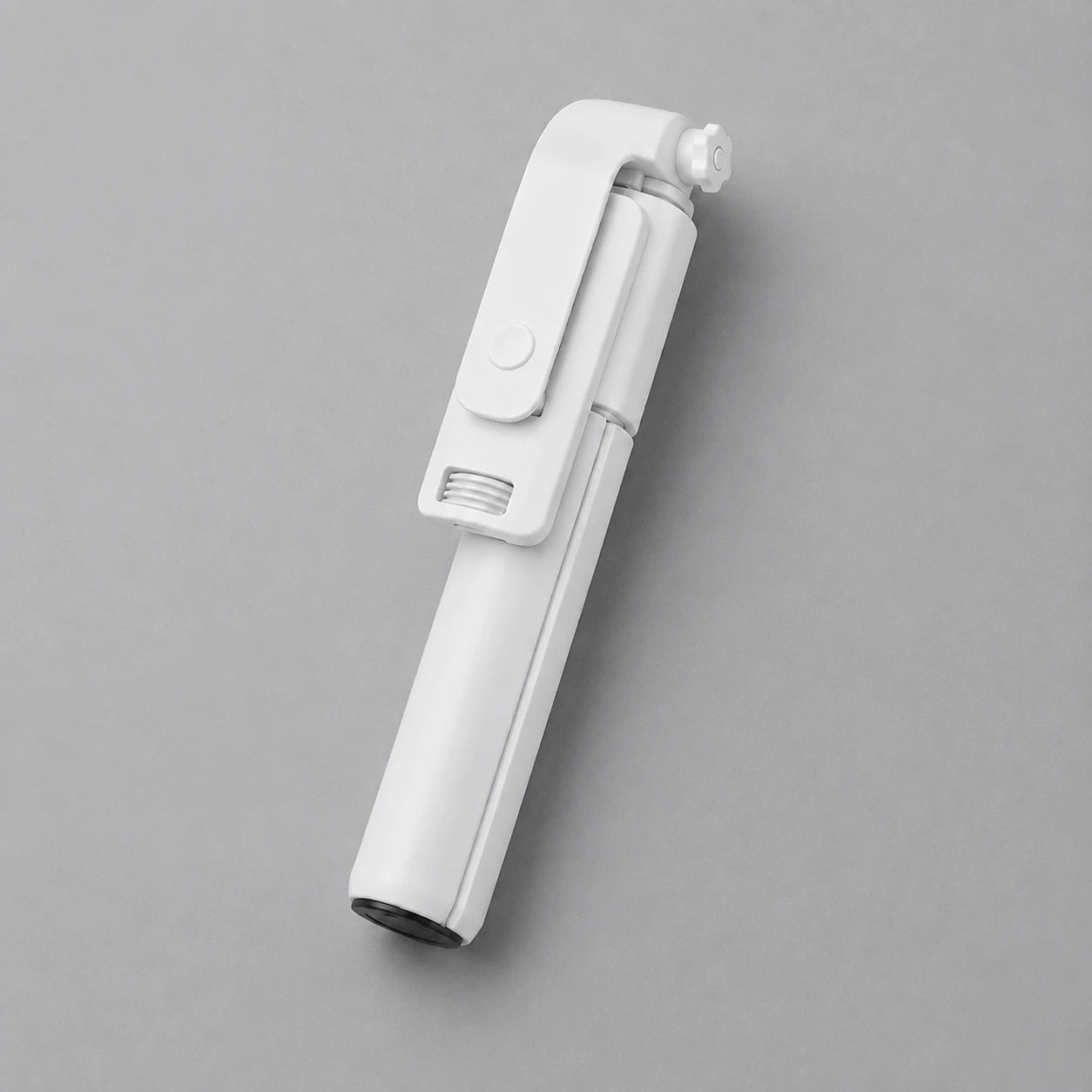Mini Trépied Téléphone 70 CM Blanc | iPhone & Android | Perche Selfie & Télécommande Bluetooth