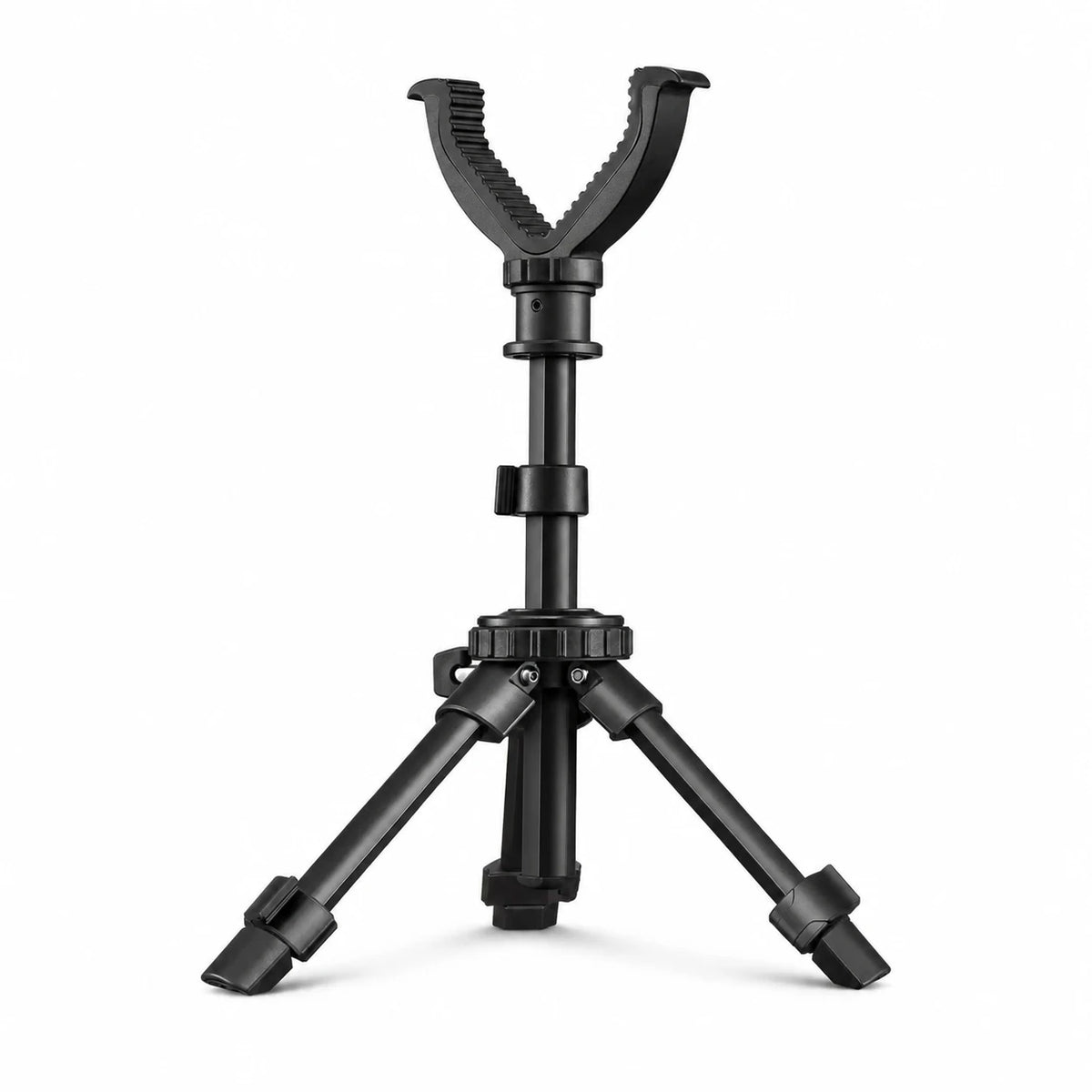 Trépied Chasse Réglable Aluminium avec Support en V | Rotation 360°