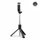 Mini Trépied Téléphone 70 CM Noir | iPhone & Android | Perche Selfie & Télécommande Bluetooth