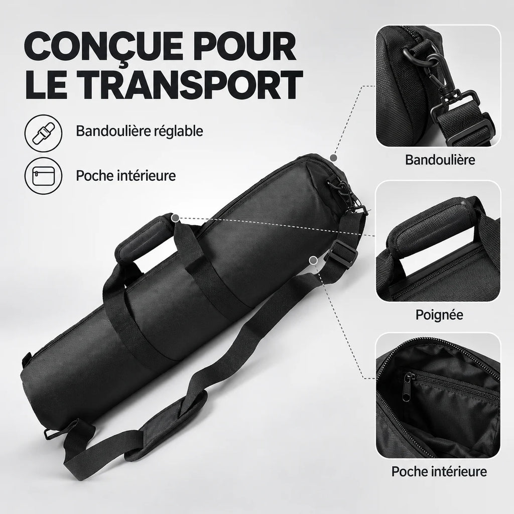 Housse trépied imperméable nylon – détails