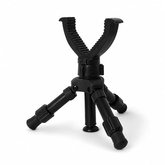 Trépied Chasse Portable Noir Réglable | Support Extérieur Stable