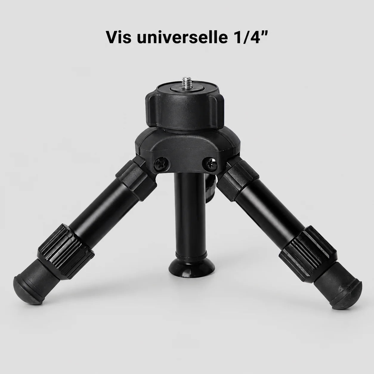 Trépied Chasse Portable Noir Réglable | Support Extérieur Stable