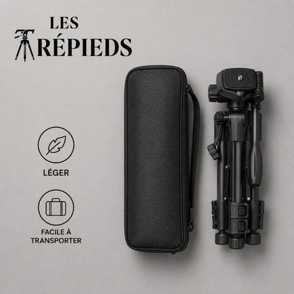 Mini trepied appareil photo 63 CM - Noir