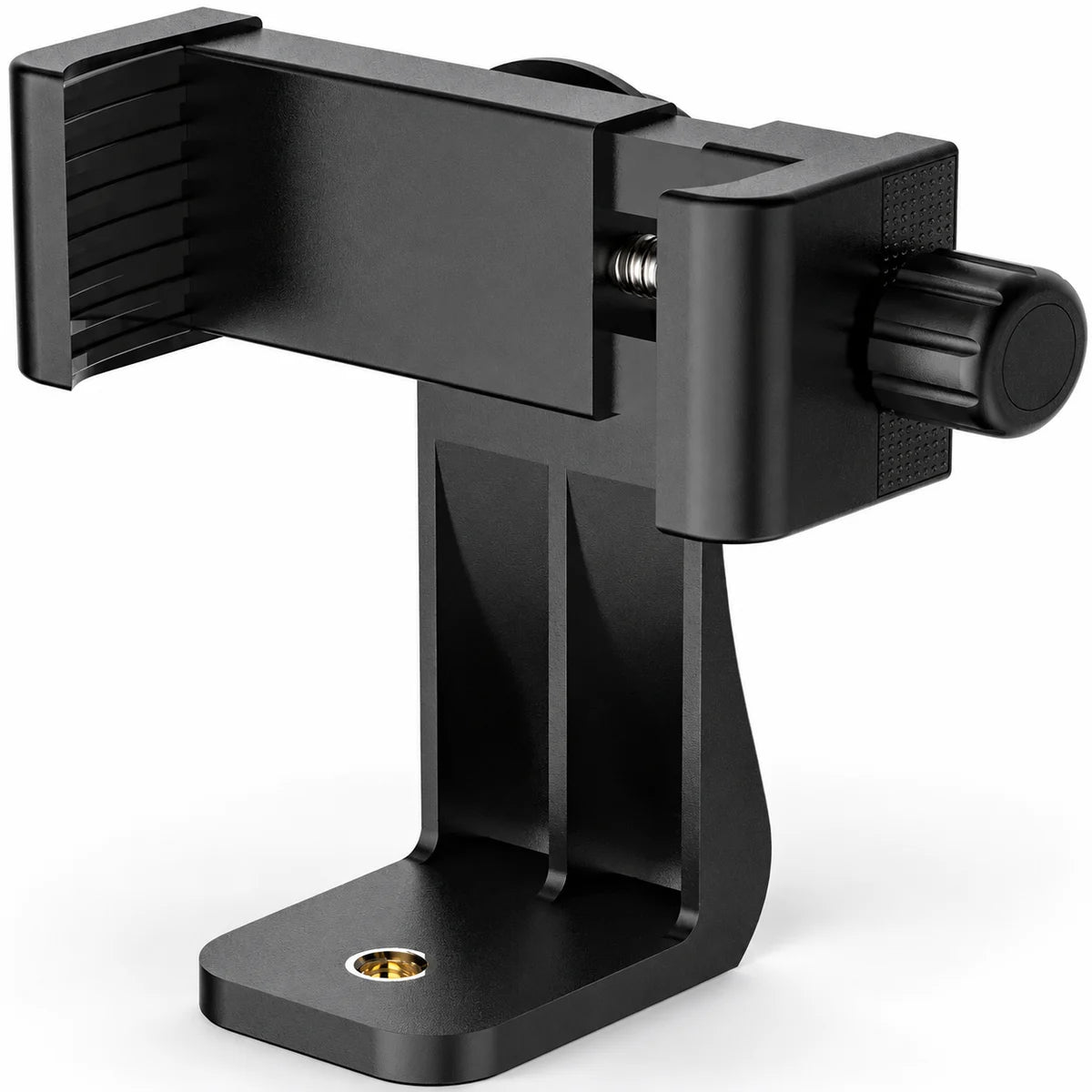 Support téléphone trépied avec griffe flash – vue d'ensemble