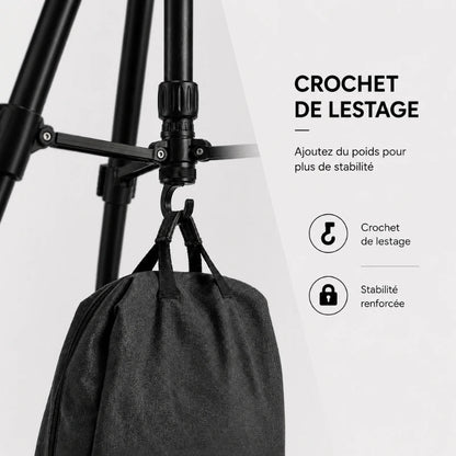 Trepied appareil photo 160 CM - Convertible Monopode