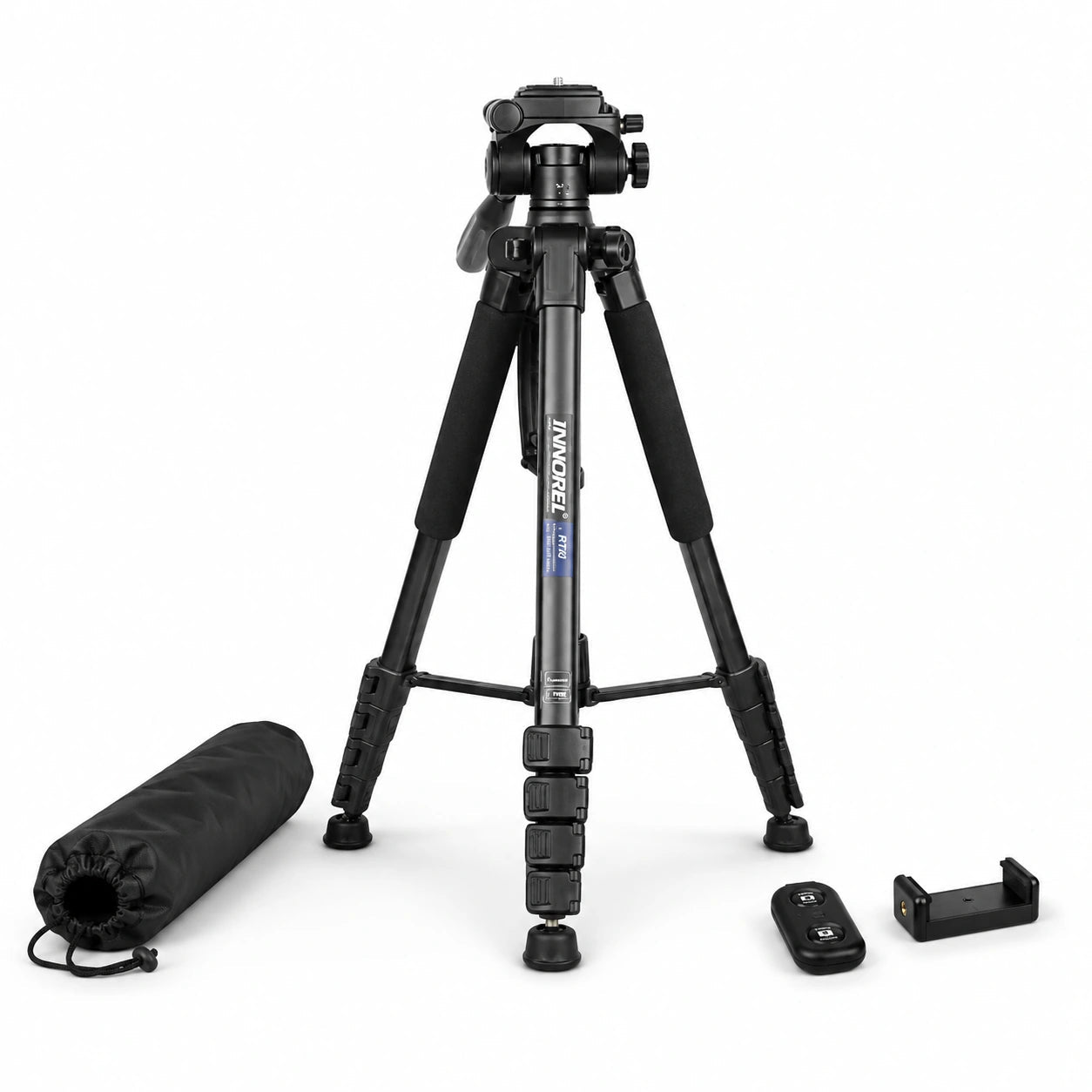 Trepied appareil photo 185 CM - Grips En Mousse