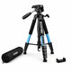Trepied appareil photo bleu 187 CM - Grips En Mousse