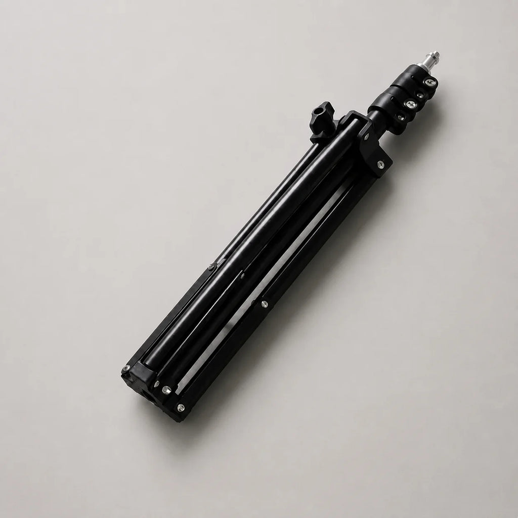 Trépied iPhone 160 CM Noir - détail de stabilité du trépied pour téléphone, Réglable Anti-Vibrations