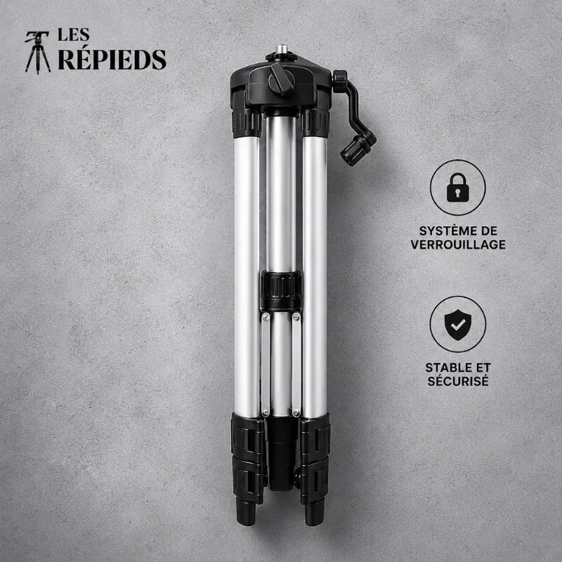 Trepied laser 120 CM - Gris
