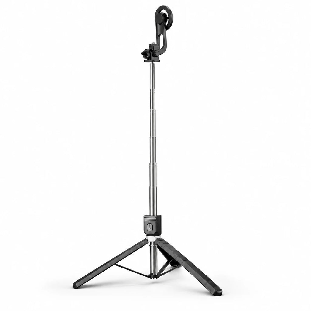 Trépied Perche Selfie iPhone MagSafe 170 CM - vue principale du trépied pour téléphone, Bluetooth