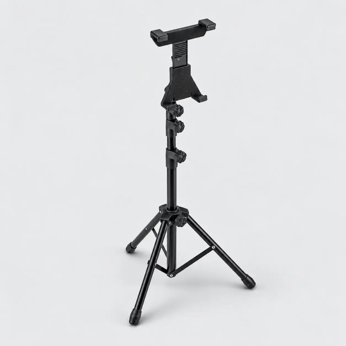 Trépied Tablette 136 CM - accessoires inclus avec le trépied pour tablette, iPad & Samsung Galaxy, Réglable 52-136 CM & Support Universel