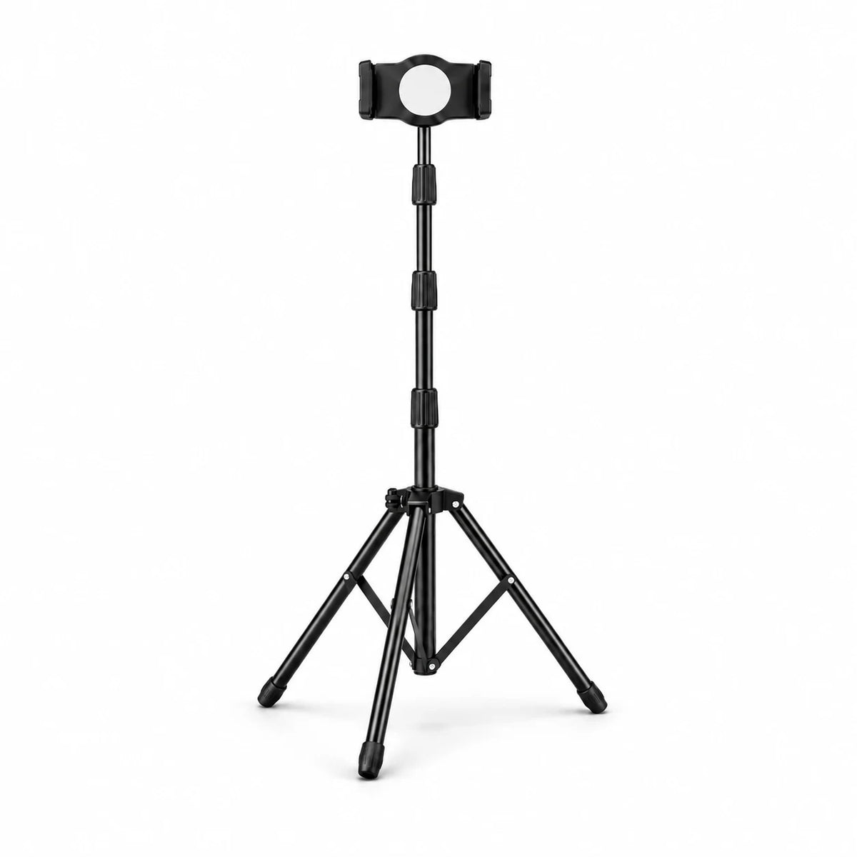 Trépied Tablette 160 CM Extensible - vue principale du trépied pour tablette, iPad & Samsung Galaxy, Bras Extensible & Sac inclus