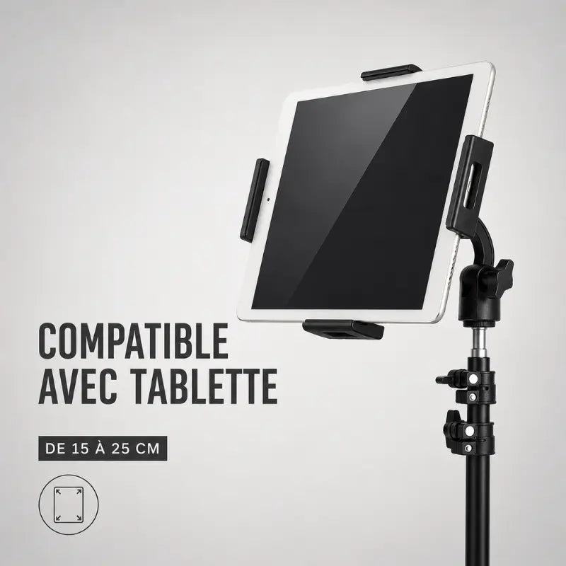 Trepied tablette 160 CM - Noir
