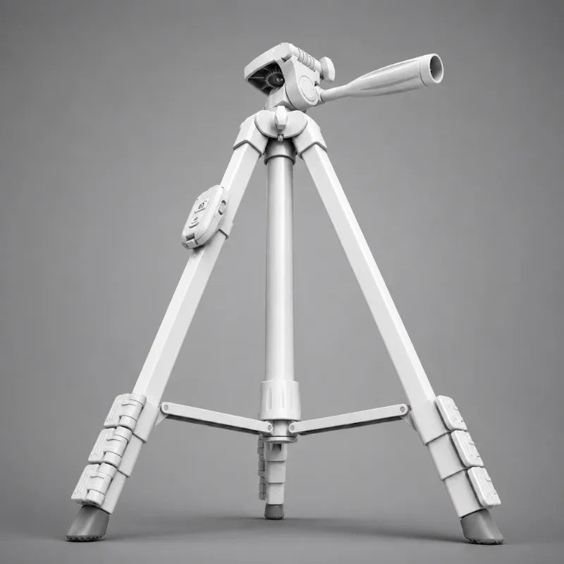 Trepied telephone 152 CM - Blanc - mise en situation