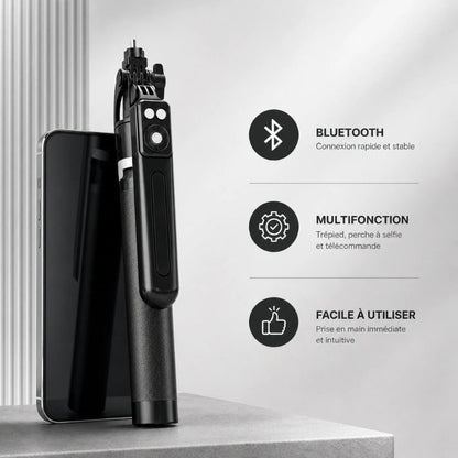 Trepied telephone 170 CM - Noir