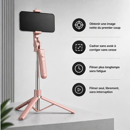 Trepied telephone 170 CM - Rose