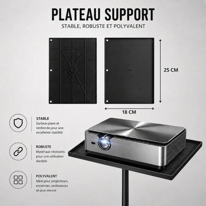 Trepied videoprojecteur 120 CM - Avec Support
