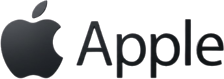 Logo Apple, trépieds compatibles iPhone